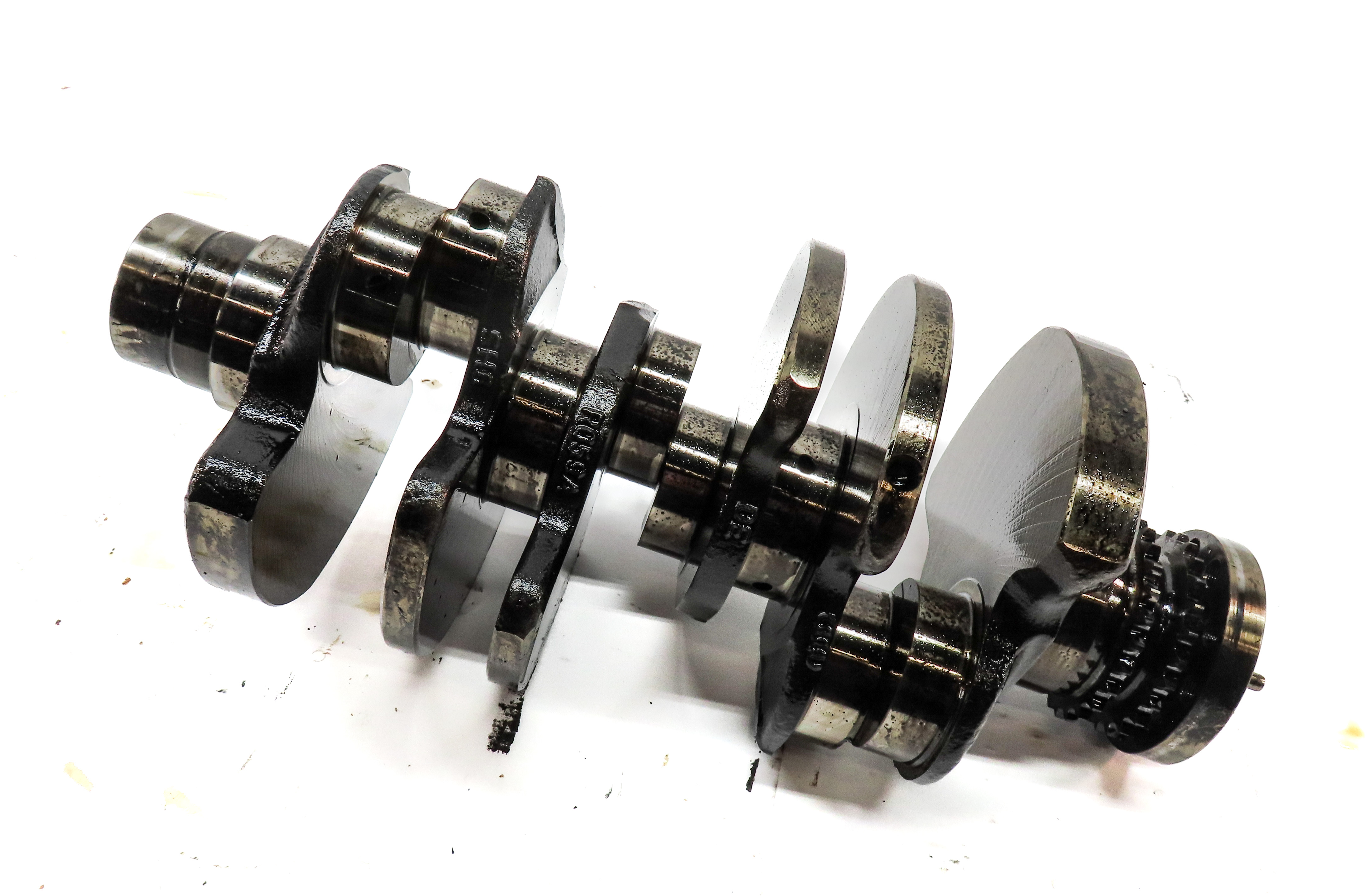 2012 AUDI Q7 (4L) 3.0L DIESEL (CATA) ENGINE CRANKSHAFT CRANK SHAFT — exact item pictured